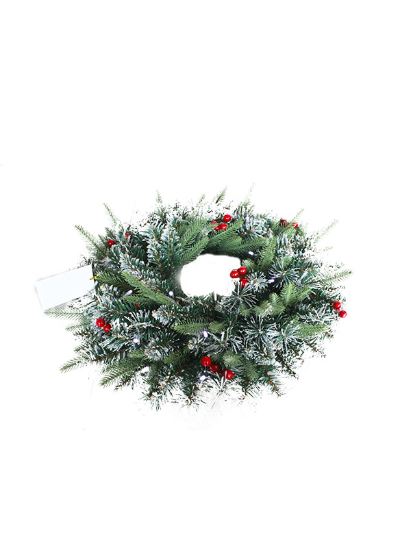 Gemischte Dekorationen Künstliche Weihnachtsgirlande-PE PVC SW
