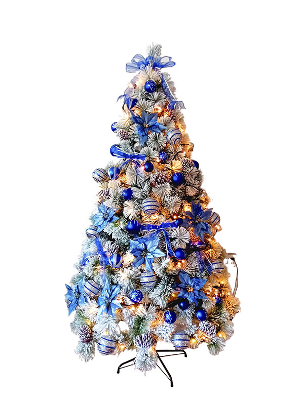 PVSW 210CM Schnee-Weihnachtsbaum