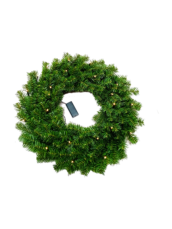 PVC-Serie – 60 cm Weihnachtskranz
