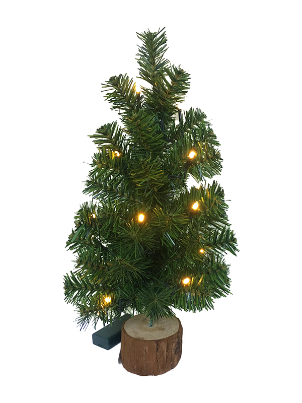 PVC-Serie – 40 cm Holzfüße, Tisch-Weihnachtsbaum