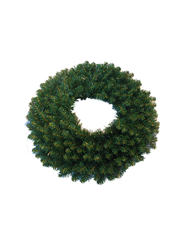 Künstlicher Weihnachtskranz mit kurzer Nadel-98